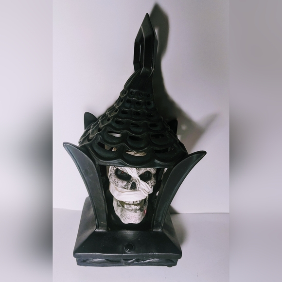 Animated Head-Lights Halloween Lantern (Skull) - Gemmy 2006-07 Works & Tested - Picture 3 of 5